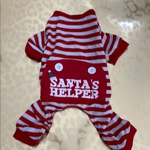 Santa’s Helper Puppy Onesie